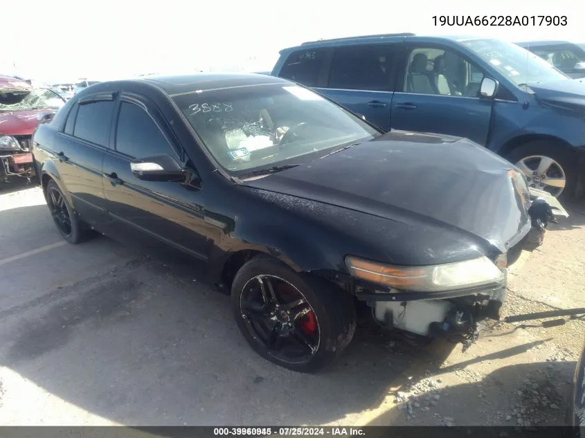 19UUA66228A017903 2008 Acura Tl 3.2