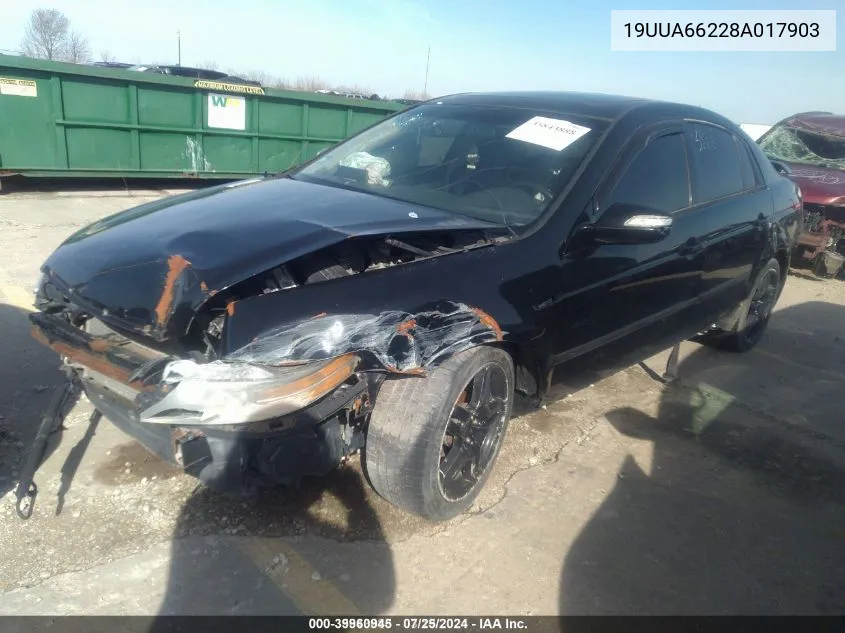 19UUA66228A017903 2008 Acura Tl 3.2