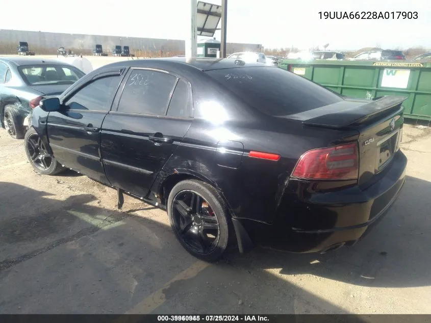 19UUA66228A017903 2008 Acura Tl 3.2