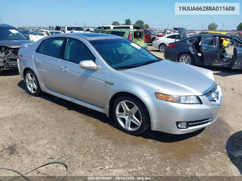 19UUA66288A011608 2008 Acura Tl 3.2