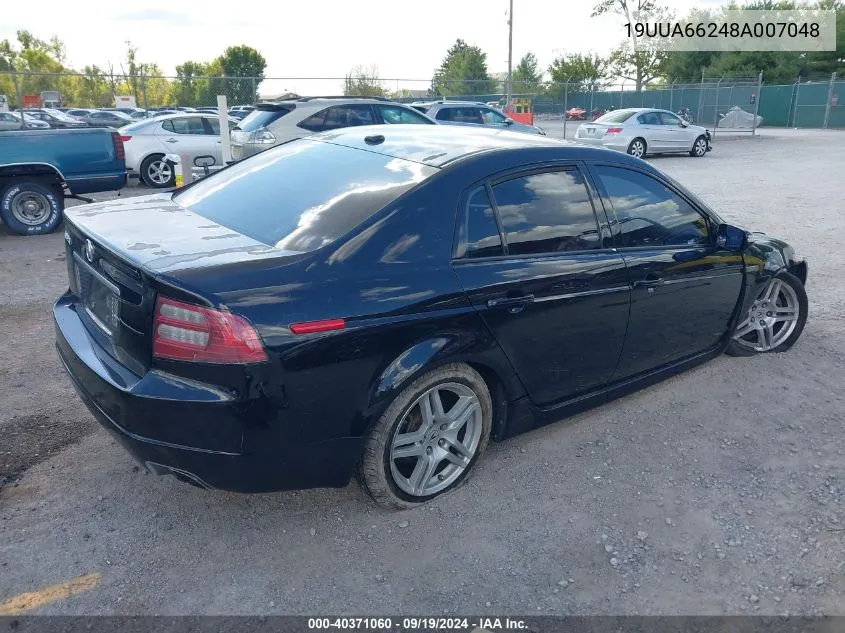 19UUA66248A007048 2008 Acura Tl 3.2