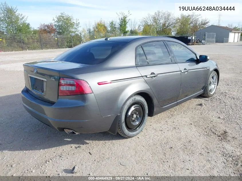 19UUA66248A034444 2008 Acura Tl 3.2