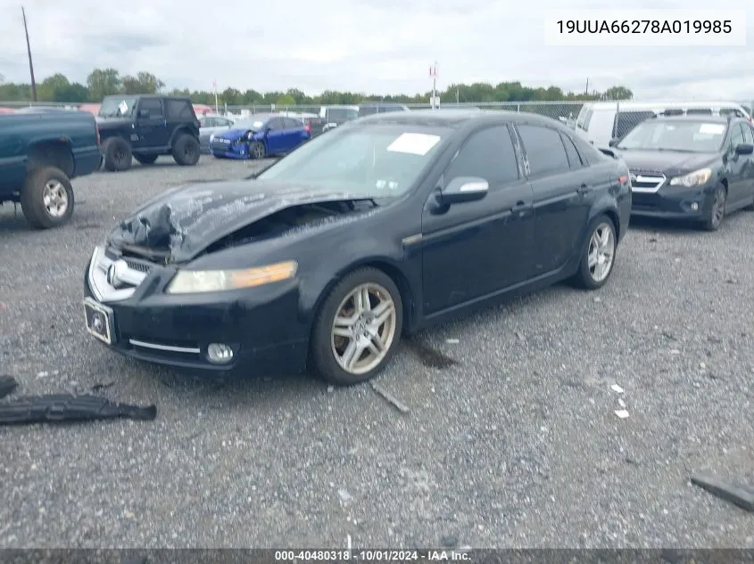 19UUA66278A019985 2008 Acura Tl 3.2