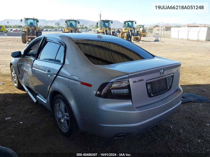 19UUA66218A051248 2008 Acura Tl