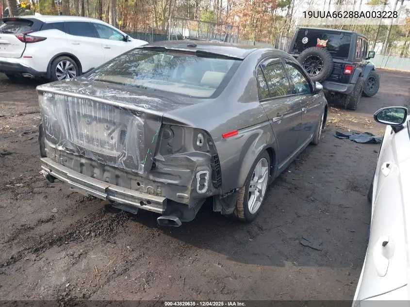 19UUA66288A003228 2008 Acura Tl 3.2