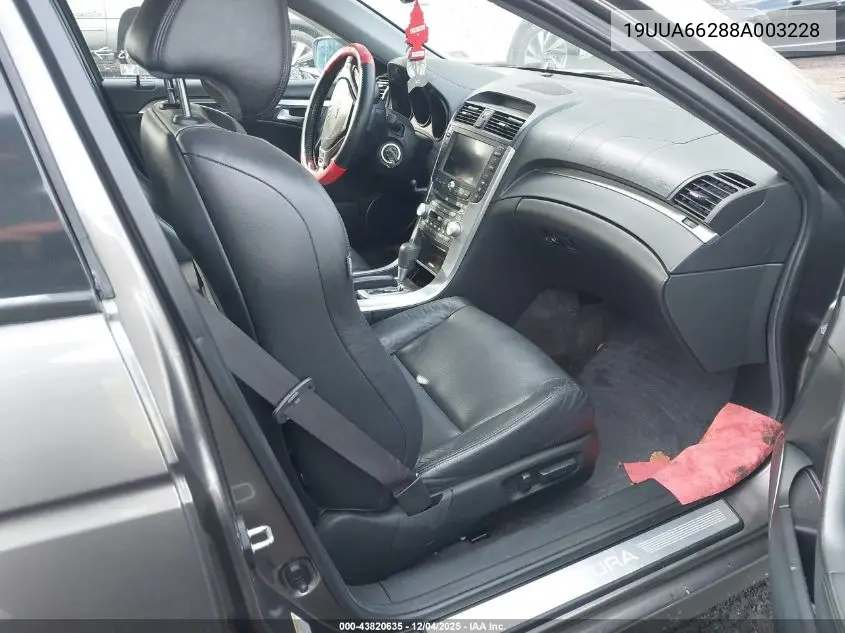19UUA66288A003228 2008 Acura Tl 3.2