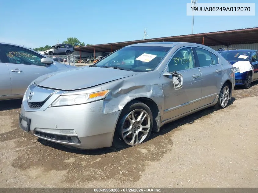 19UUA86249A012070 2009 Acura Tl 3.5