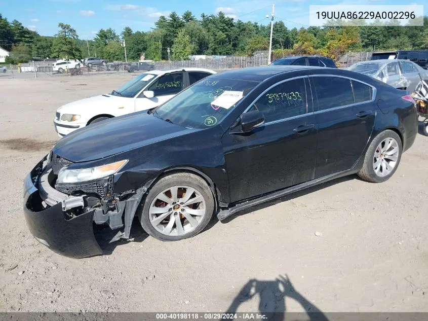 19UUA86229A002296 2009 Acura Tl 3.5