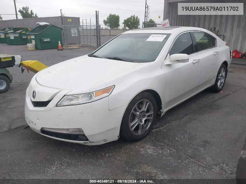 19UUA86579A011702 2009 Acura Tl 3.5