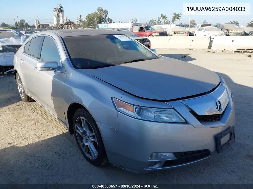 19UUA96259A004033 2009 Acura Tl 3.7