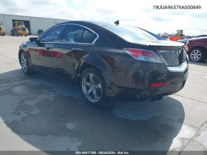 19UUA96579A000849 2009 Acura Tl 3.7