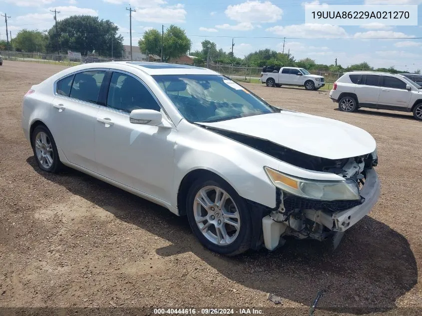 19UUA86229A021270 2009 Acura Tl 3.5