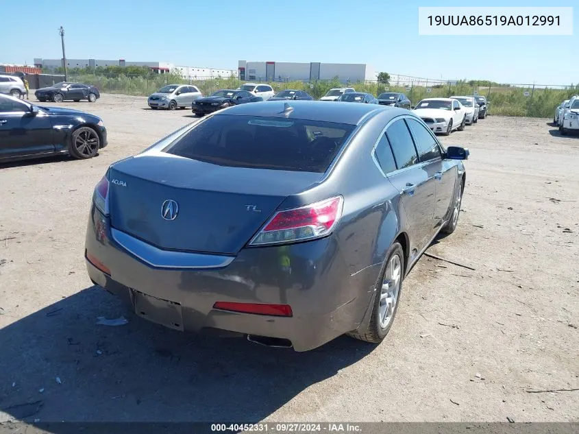 19UUA86519A012991 2009 Acura Tl 3.5