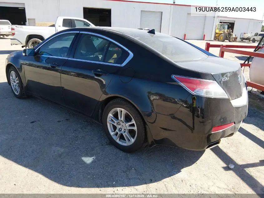 19UUA86259A003443 2009 Acura Tl 3.5