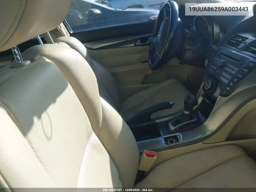 19UUA86259A003443 2009 Acura Tl 3.5