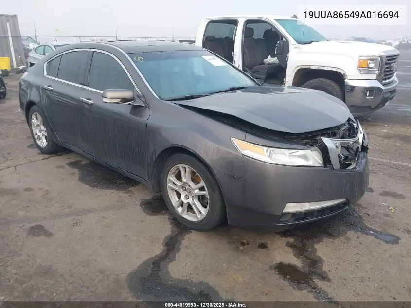 19UUA86549A016694 2009 Acura Tl 3.5