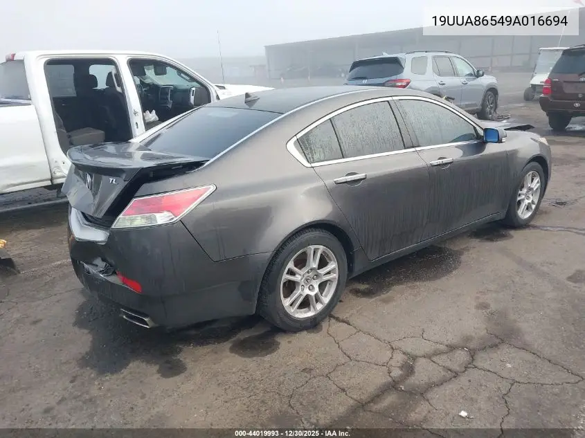 19UUA86549A016694 2009 Acura Tl 3.5