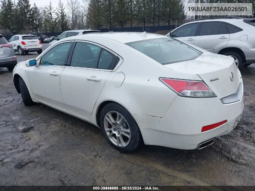 19UUA8F23AA026501 2010 Acura Tl 3.5