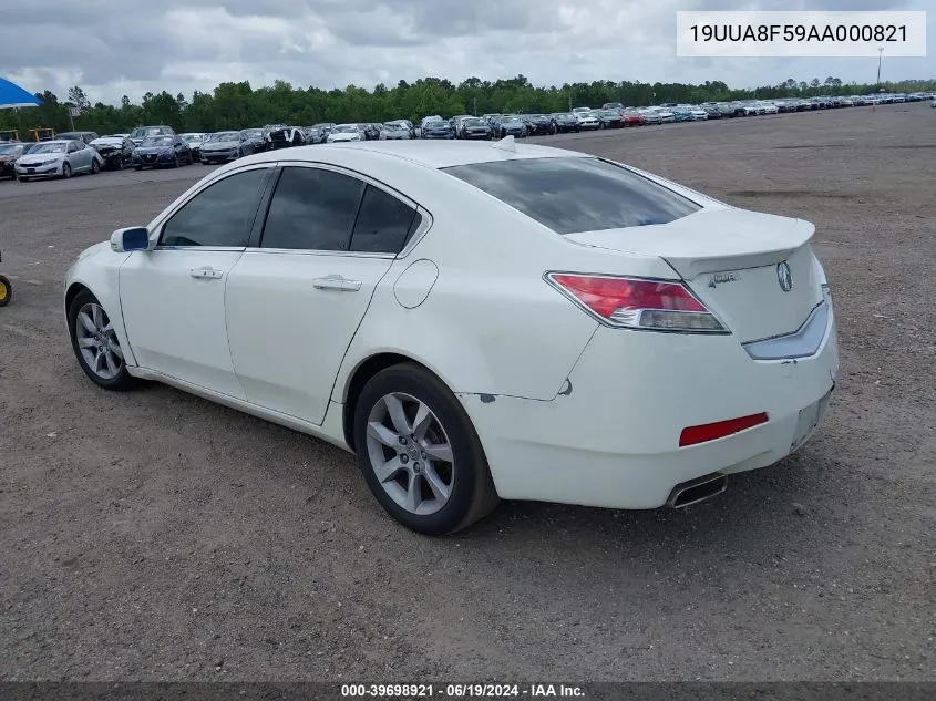 19UUA8F59AA000821 2010 Acura Tl 3.5