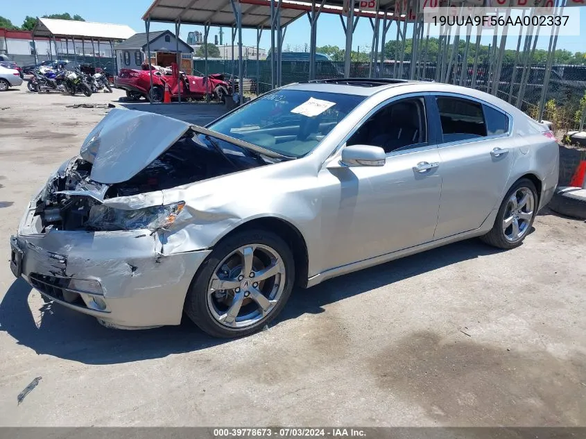 19UUA9F56AA002337 2010 Acura Tl 3.7