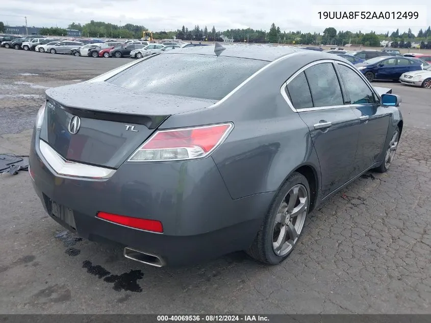 19UUA8F52AA012499 2010 Acura Tl 3.5