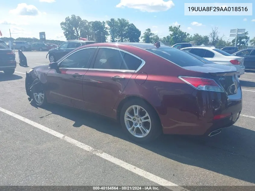 19UUA8F29AA018516 2010 Acura Tl