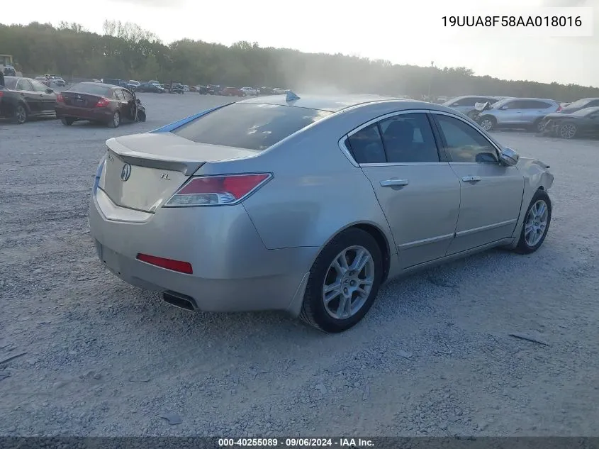 19UUA8F58AA018016 2010 Acura Tl