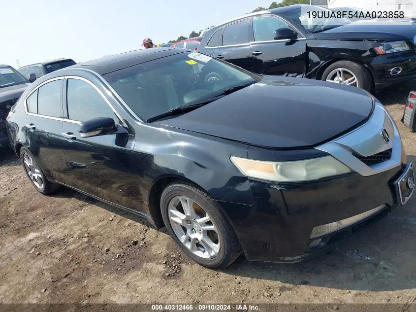 19UUA8F54AA023858 2010 Acura Tl 3.5