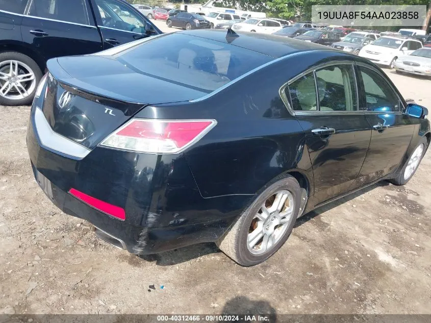 19UUA8F54AA023858 2010 Acura Tl 3.5