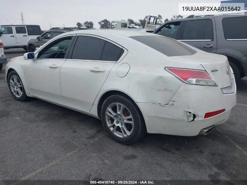 19UUA8F2XAA015642 2010 Acura Tl 3.5