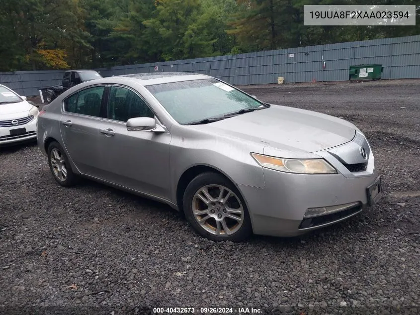 19UUA8F2XAA023594 2010 Acura Tl