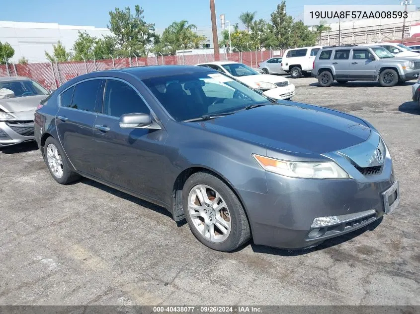 19UUA8F57AA008593 2010 Acura Tl 3.5