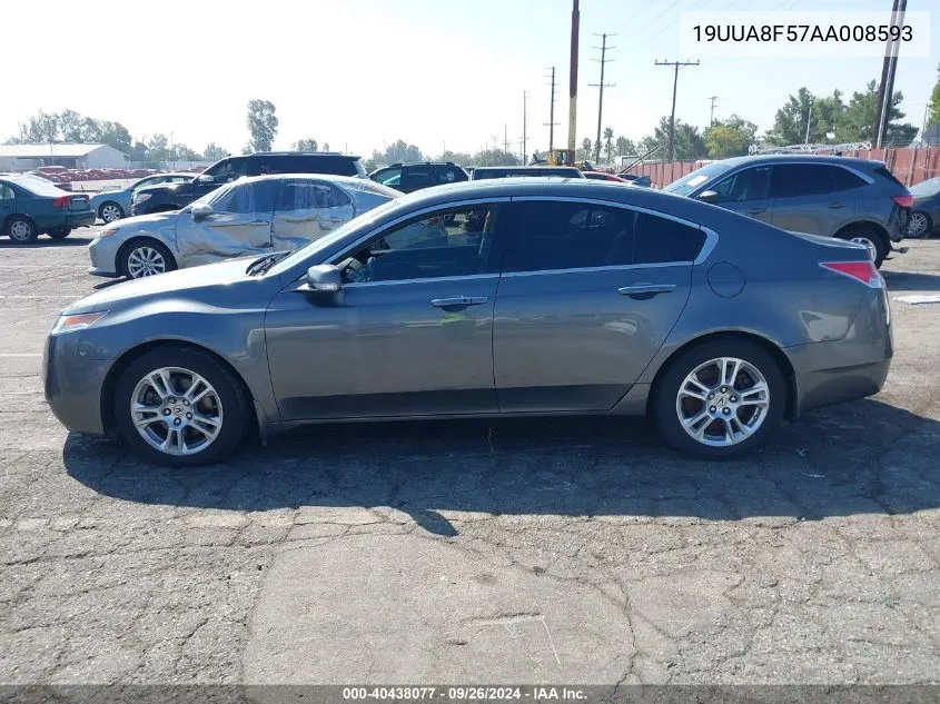 19UUA8F57AA008593 2010 Acura Tl 3.5