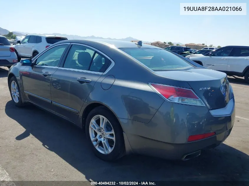 19UUA8F28AA021066 2010 Acura Tl 3.5