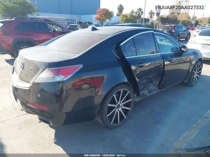 19UUA8F20AA027332 2010 Acura Tl 3.5