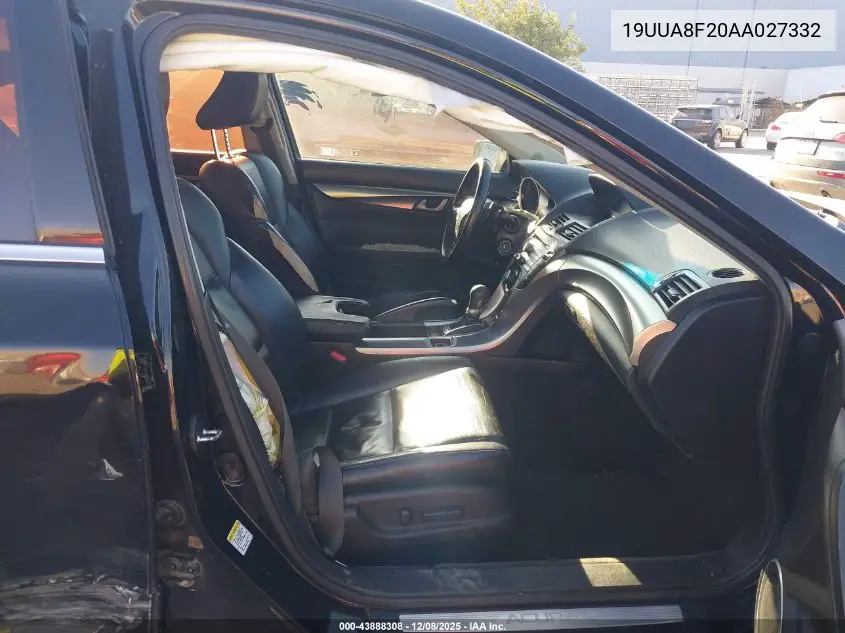 19UUA8F20AA027332 2010 Acura Tl 3.5