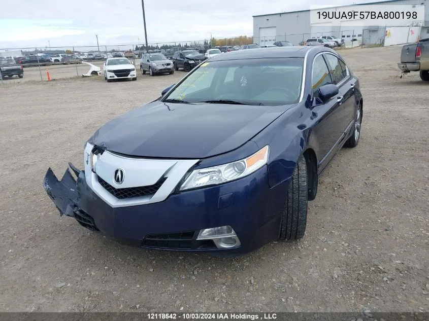 19UUA9F57BA800198 2011 Acura Tl