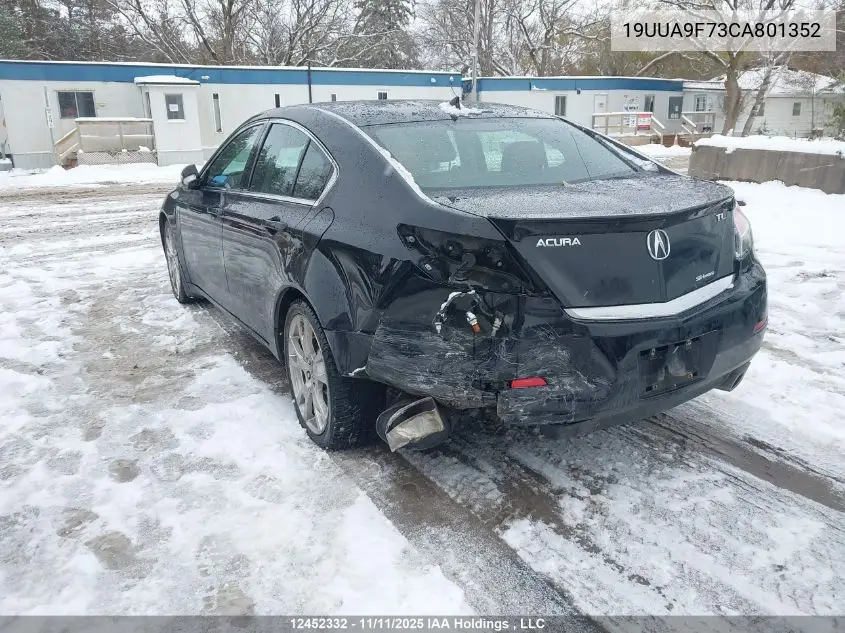 19UUA9F73CA801352 2012 Acura Tl