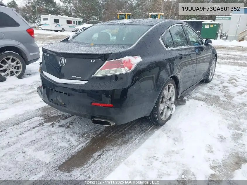 19UUA9F73CA801352 2012 Acura Tl