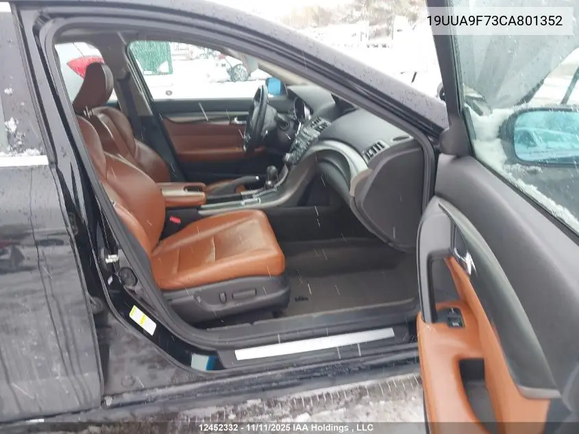 19UUA9F73CA801352 2012 Acura Tl