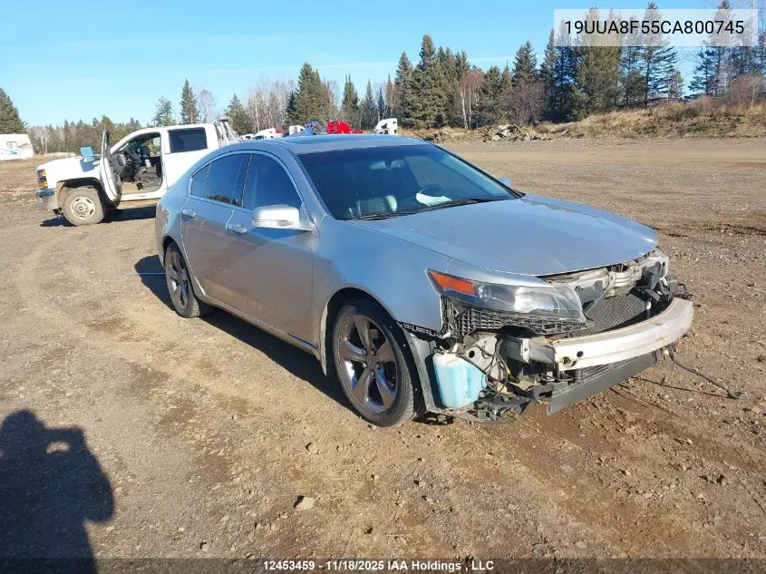 19UUA8F55CA800745 2012 Acura Tl