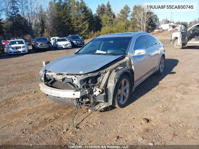 19UUA8F55CA800745 2012 Acura Tl