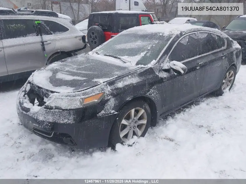 19UUA8F54CA801370 2012 Acura Tl