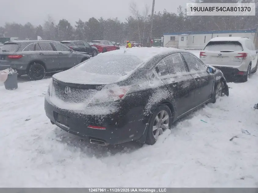 19UUA8F54CA801370 2012 Acura Tl