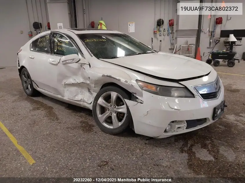 19UUA9F73CA802372 2012 Acura 3.7 Tl