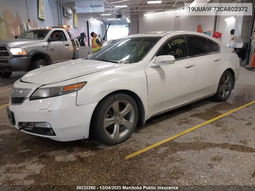 19UUA9F73CA802372 2012 Acura 3.7 Tl