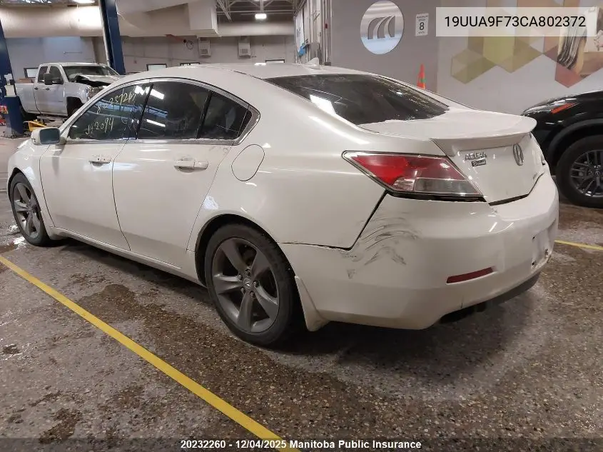 19UUA9F73CA802372 2012 Acura 3.7 Tl