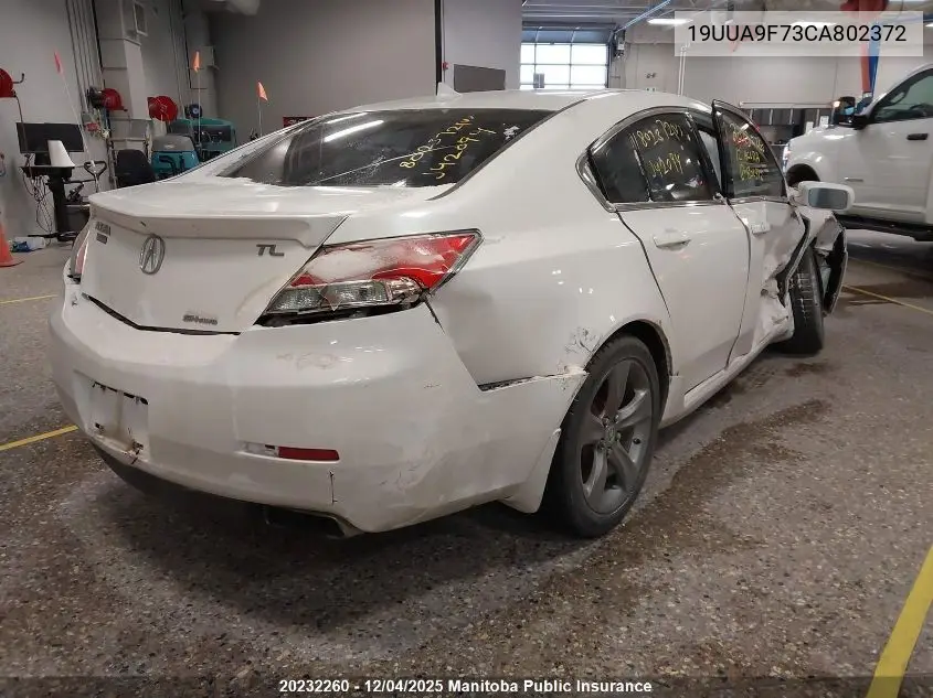 19UUA9F73CA802372 2012 Acura 3.7 Tl