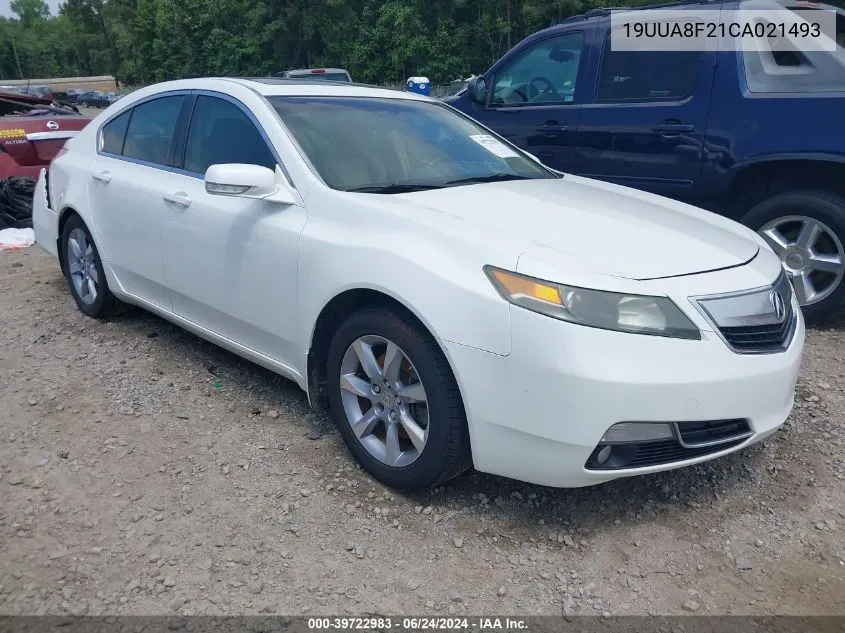 19UUA8F21CA021493 2012 Acura Tl 3.5