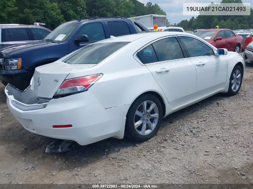 19UUA8F21CA021493 2012 Acura Tl 3.5